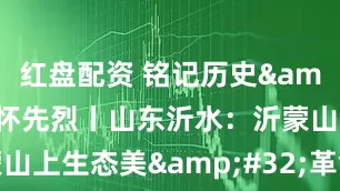 红盘配资 铭记历史 缅怀先烈丨山东沂水：沂蒙山上生态美 革命老区气象新