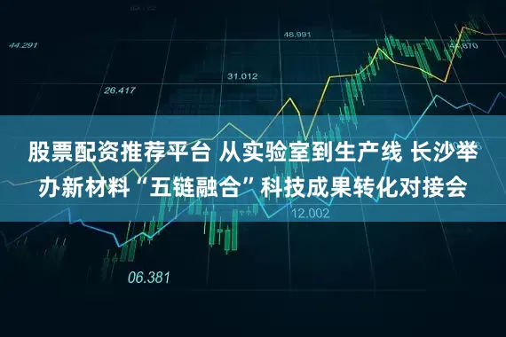 股票配资推荐平台 从实验室到生产线 长沙举办新材料“五链融合”科技成果转化对接会